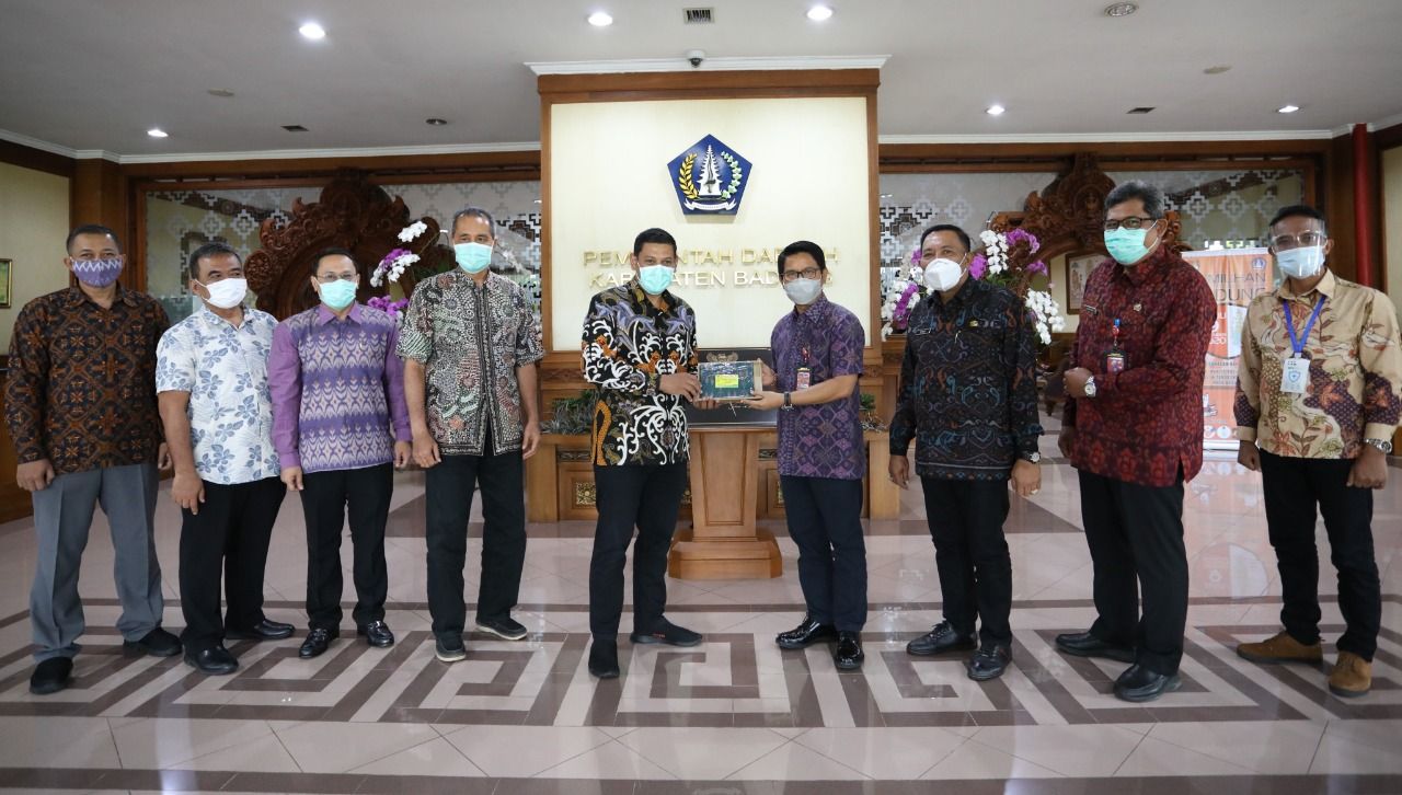 podiumnews.com-Walikota Kediri Belajar ke Badung Penerapan UHC